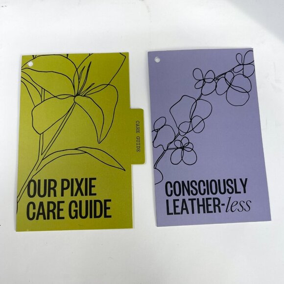 Pixie Mood Mag 10.25 x 11 Vegan Leather Crossbody Bag, Sand Color (flaws) - Picture 6 of 14